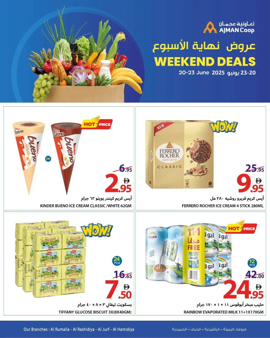 Weekend fresh deal In Ajman Coop Sharjah / Ajman